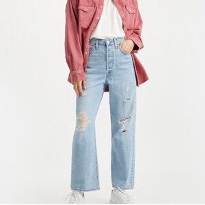 Levi’s rib cage jeans